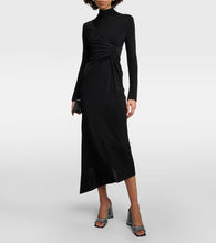 Victoria Beckham Gathered draped midi dress