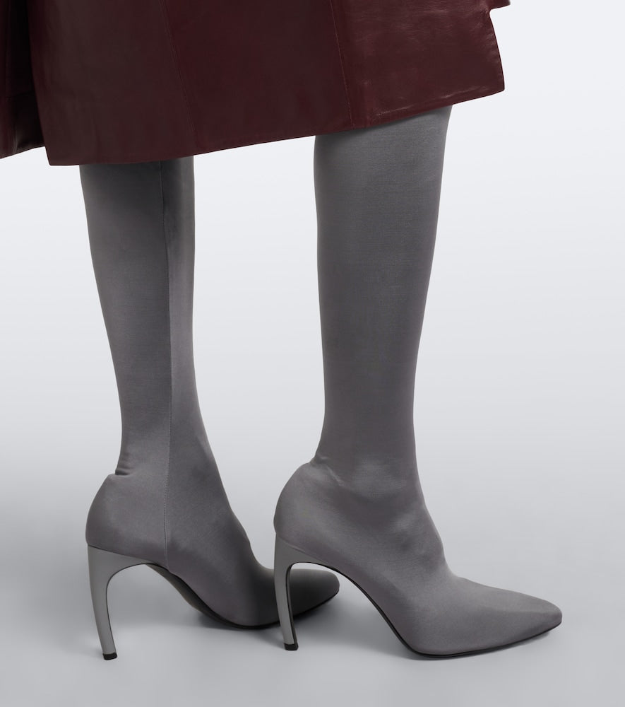Victoria Beckham Harlow jersey over-the-knee boots