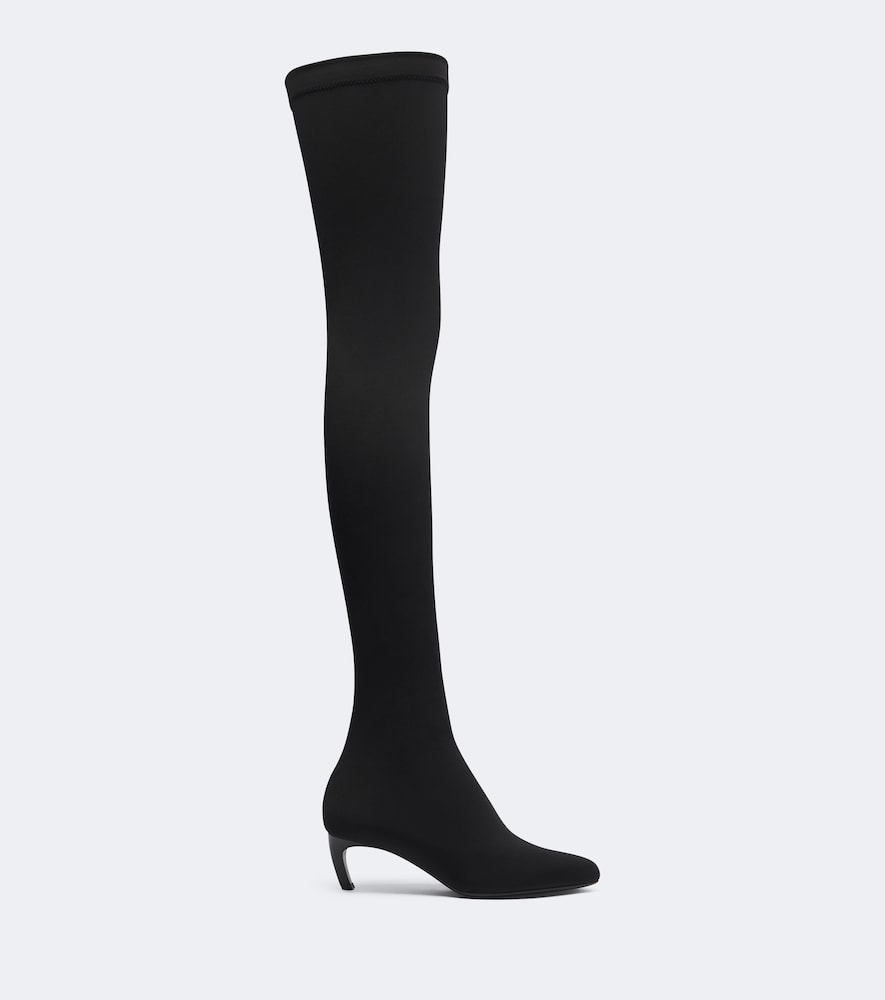Victoria Beckham Harlow jersey over-the-knee boots