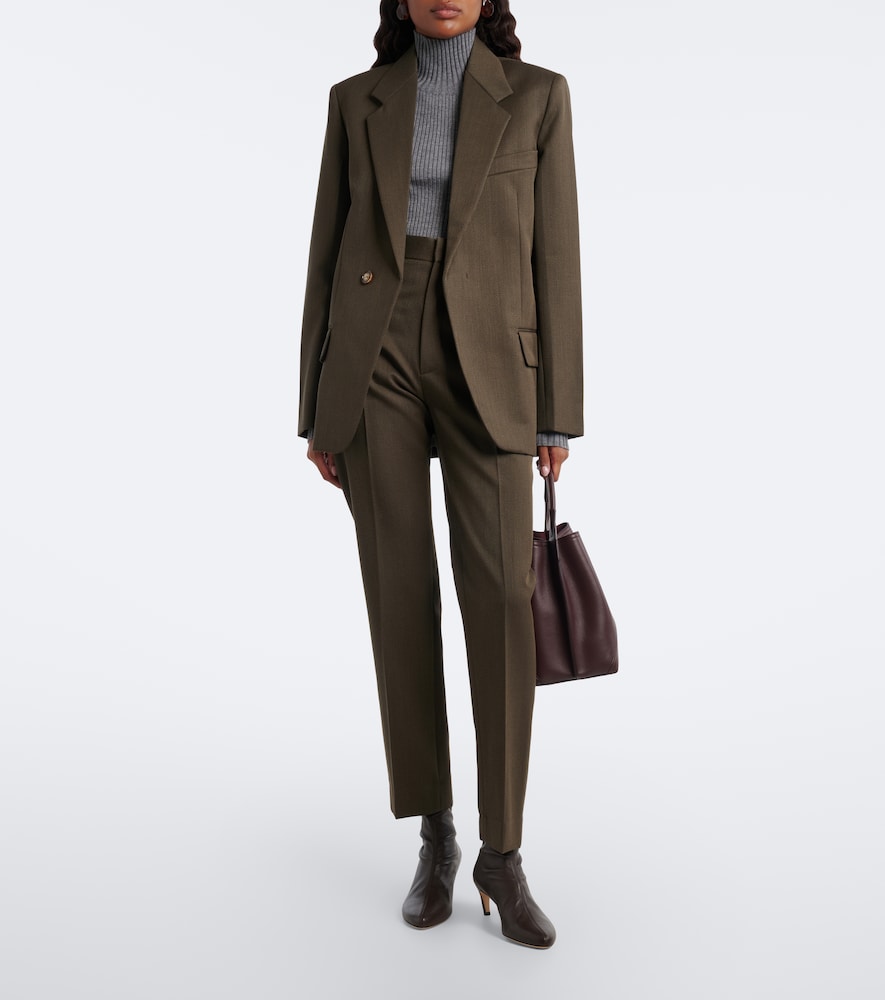 Victoria Beckham Harlow leather ankle boots