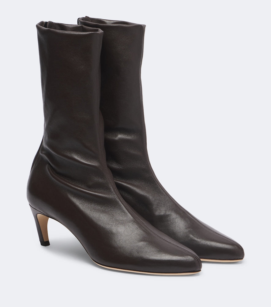 Victoria Beckham Harlow leather ankle boots