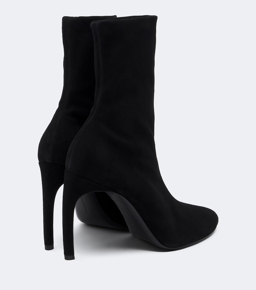 Victoria Beckham Harlow suede ankle boots