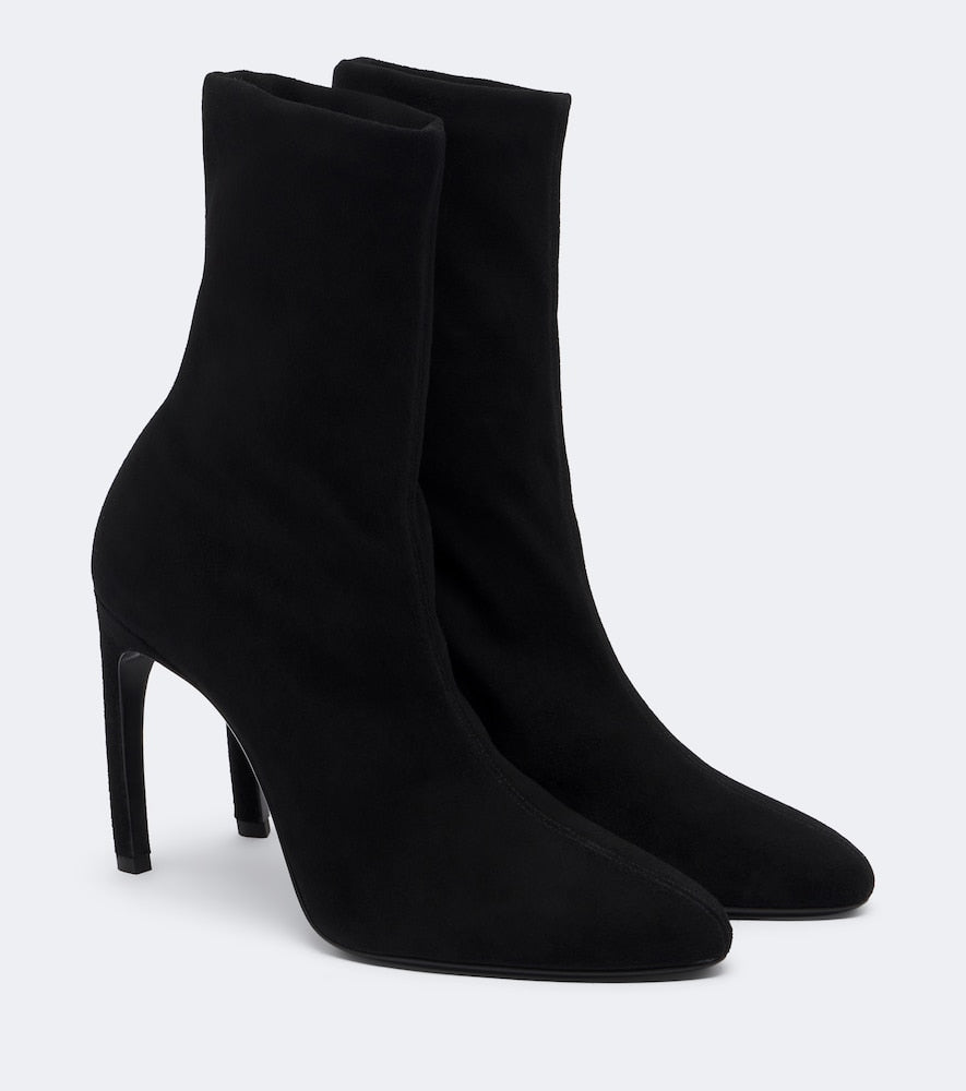 Victoria Beckham Harlow suede ankle boots