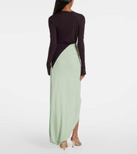 Victoria Beckham Knot-detail jersey gown