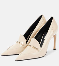 Victoria Beckham Leather loafer pumps
