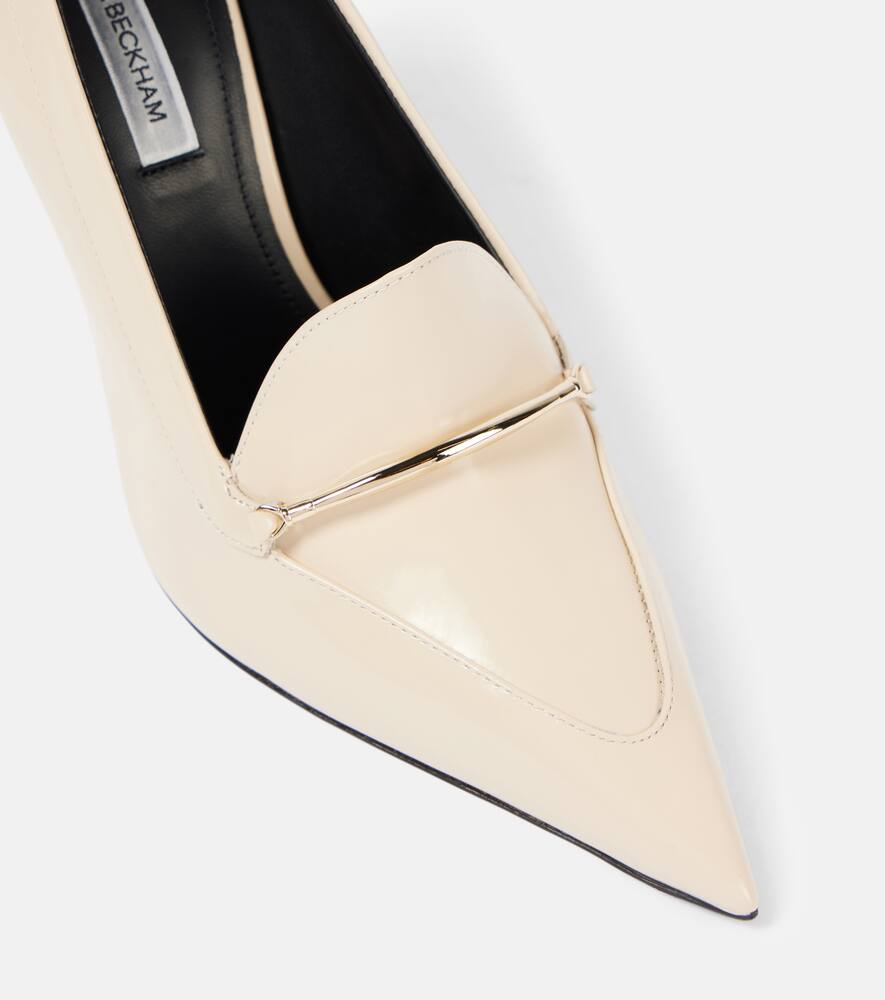 Victoria Beckham Leather loafer pumps