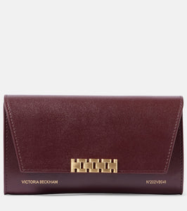 Victoria Beckham Leather wallet on chain. Shop Victoria Beckham Clutches for women now.