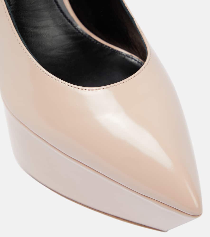 Victoria Beckham Platform leather pumps