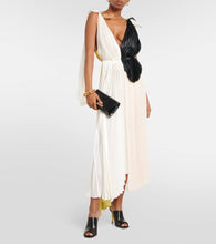 Victoria Beckham Pleated maxi dress