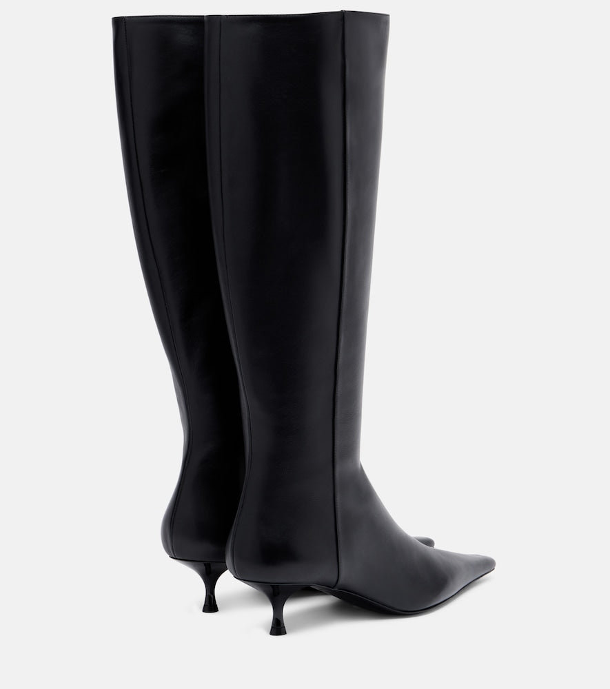 Victoria Beckham Pointy 45 leather knee-high boots