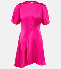 Victoria Beckham Satin minidress. 维多利亚·贝克汉姆缎面迷你连衣裙