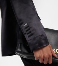 Victoria Beckham Satin tuxedo blazer