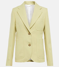 Victoria Beckham Single-breasted gabardine blazer