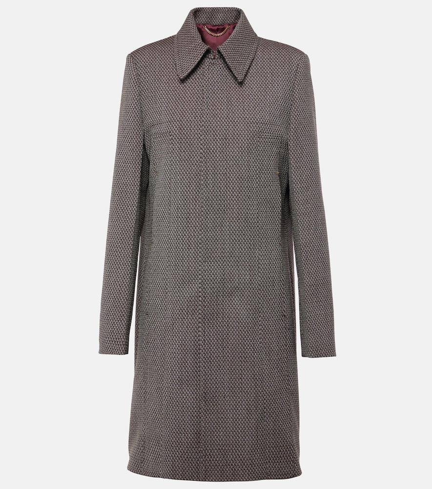 Victoria Beckham Tailored virgin wool coat - 维多利亚·贝克汉姆定制羊毛大衣
