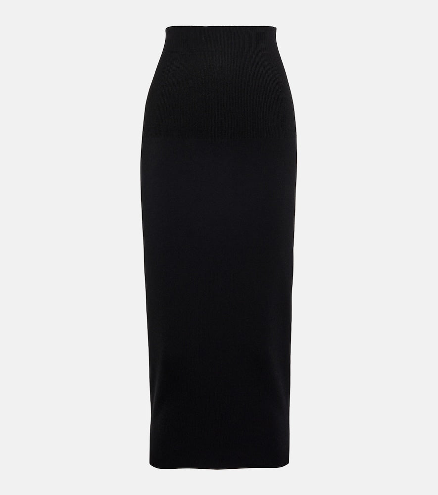 Victoria Beckham VB Body high-rise knit midi skirt - Victoria Beckham VB Body 高腰针织中长裙