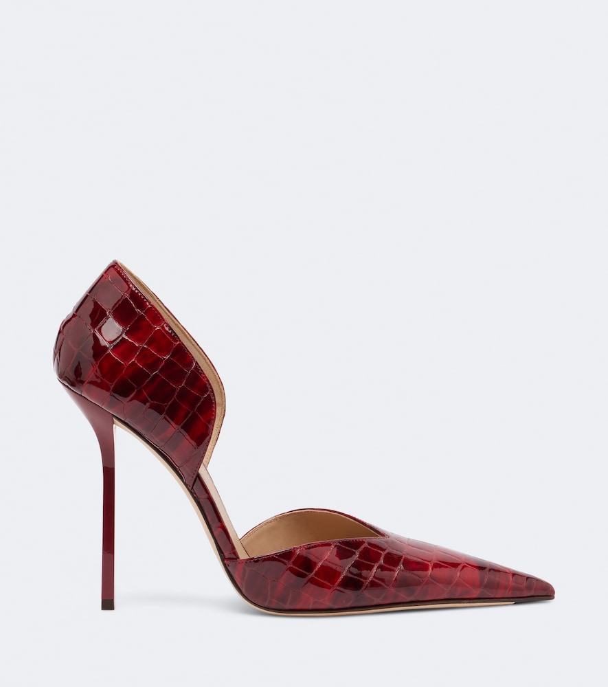 Victoria Beckham Victoria croc-effect leather pumps