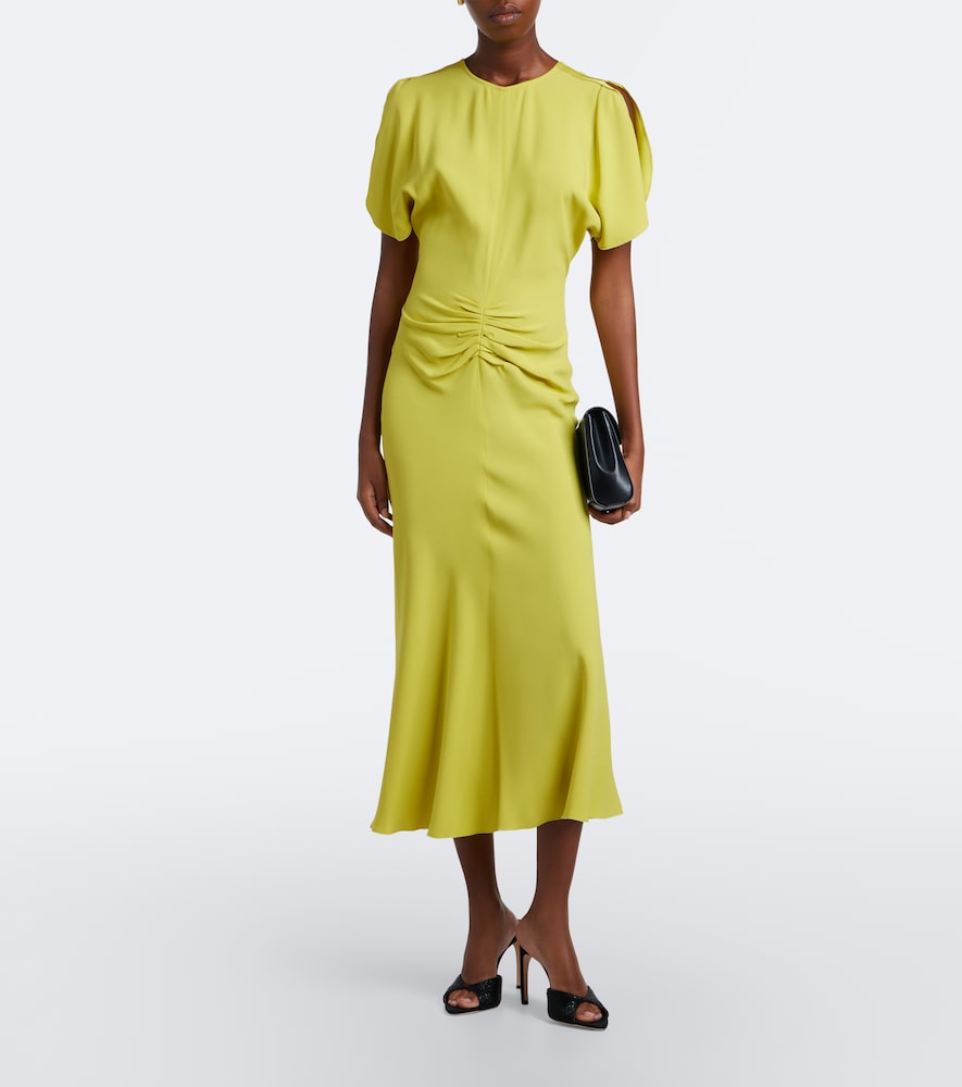 Victoria Beckham Harlow beaded satin mules in Black - High-Heel Sandals