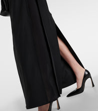 Victoria Beckham Wool-blend maxi skirt