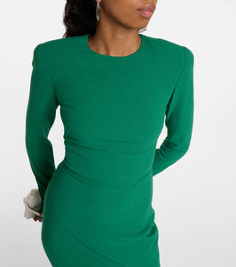 Victoria Beckham Wool-blend midi dress