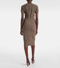 Victoria Beckham crêpe midi dress
