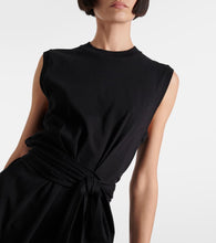 Vince Cotton jersey midi dress