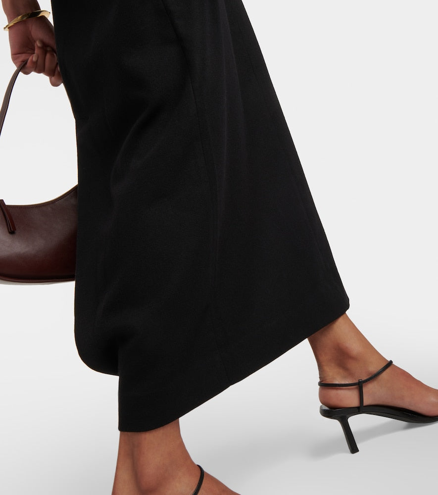 Vince Flannel maxi skirt