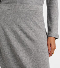 Vince Jersey midi skirt