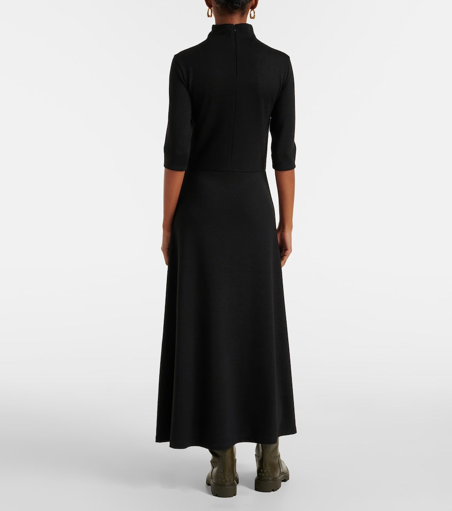 Vince Knitted jersey midi dress