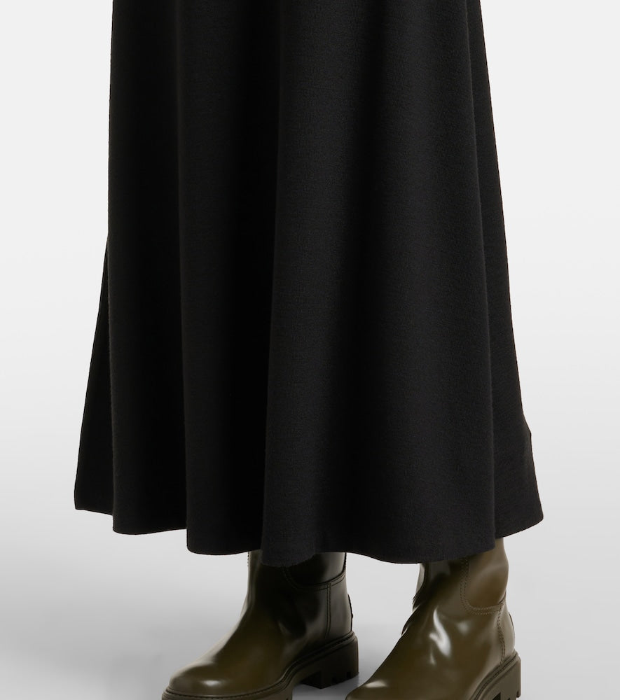 Vince Knitted jersey midi dress