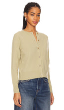 Vince Shank Button Cardigan in Sage
