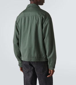 Visvim Alcan wool and linen satin jacket