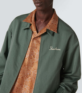 Visvim Alcan wool and linen satin jacket