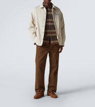 Visvim Westwood Team wool and linen down jacket