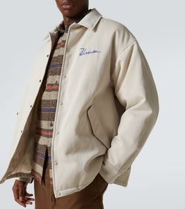 Visvim Westwood Team wool and linen down jacket