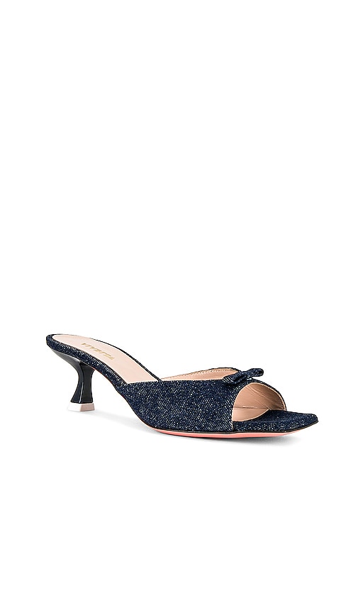 Vivetta Denim Sandal in Blue