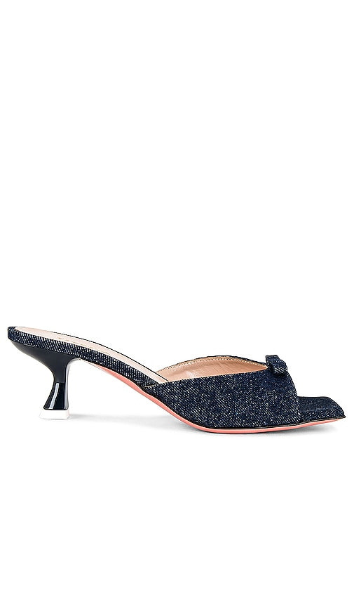 Vivetta Denim Sandal in Blue - Sandale en jean Vivetta en bleu - Vivetta 蓝色牛仔凉鞋 - Vivetta Denim-Sandale in Blau - Vivetta 데님 샌들 블루 색상 - Sandalo in denim Vivetta in blu