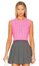 Vivetta Virgin Wool Ribbed Vest in Pink - Gilet côtelé en laine vierge Vivetta en rose - Vivetta 粉色初剪羊毛罗纹背心 - Gerippte Weste aus Schurwolle von Vivetta in Rosa - Vivetta 버진 울 골지 조끼핑크 색상 - Gilet a costine in lana vergine Vivetta in rosa