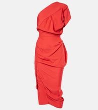 Vivienne Westwood Andalouse one-shoulder midi dress. Vivienne Westwood Andalouse 单肩中长连衣裙