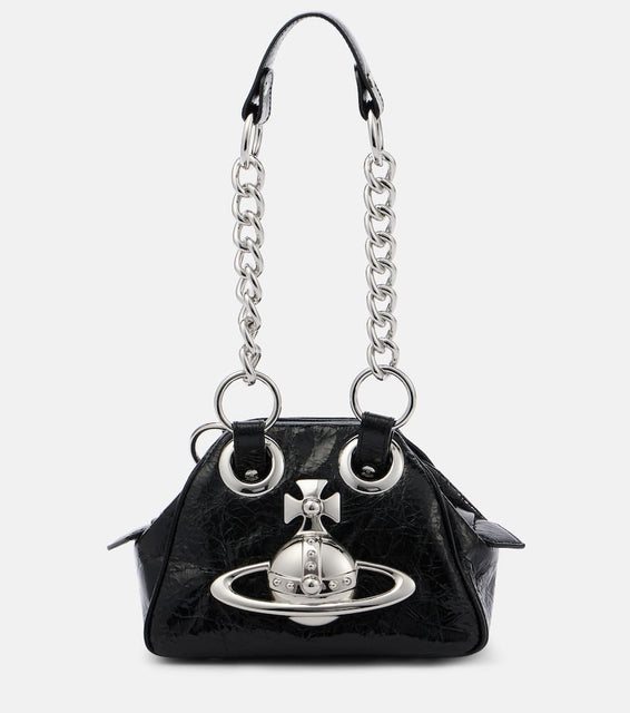 Vivienne Westwood Archive Chain Small shoulder bag. Shop Vivienne Westwood Shoulder Bags for women now.