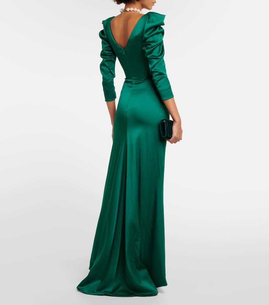 Vivienne Westwood Astral draped satin gown