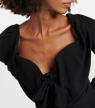 Vivienne Westwood Bow-detail draped minidress