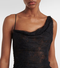 Vivienne Westwood Bridal Lace Minerva semi-sheer open-back gown