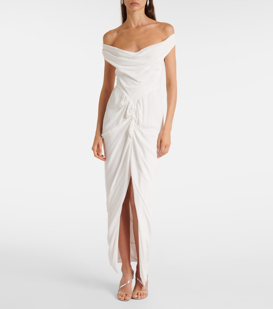 Vivienne Westwood Bridal Panther gathered corset dress