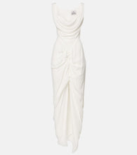 Vivienne Westwood Bridal Panther gathered corset dress. Vivienne Westwood Bridal Panther 褶皱紧身连衣裙