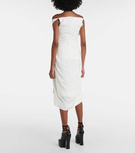 Vivienne Westwood Bridal bow-detail midi dress