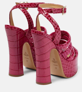 Vivienne Westwood Britney platform leather sandals
