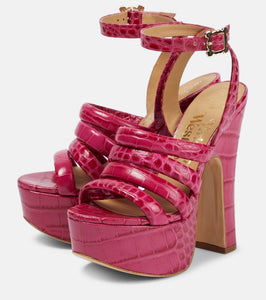 Vivienne Westwood Britney platform leather sandals