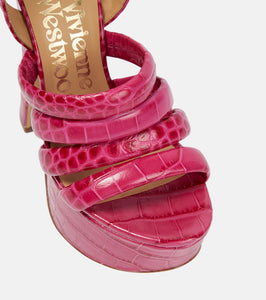 Vivienne Westwood Britney platform leather sandals