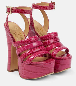 Vivienne Westwood Britney platform leather sandals