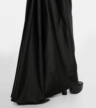 Vivienne Westwood Camille draped cr√É¬™pe satin bustier gown